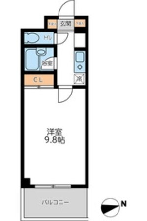 スワースモアSの物件間取画像